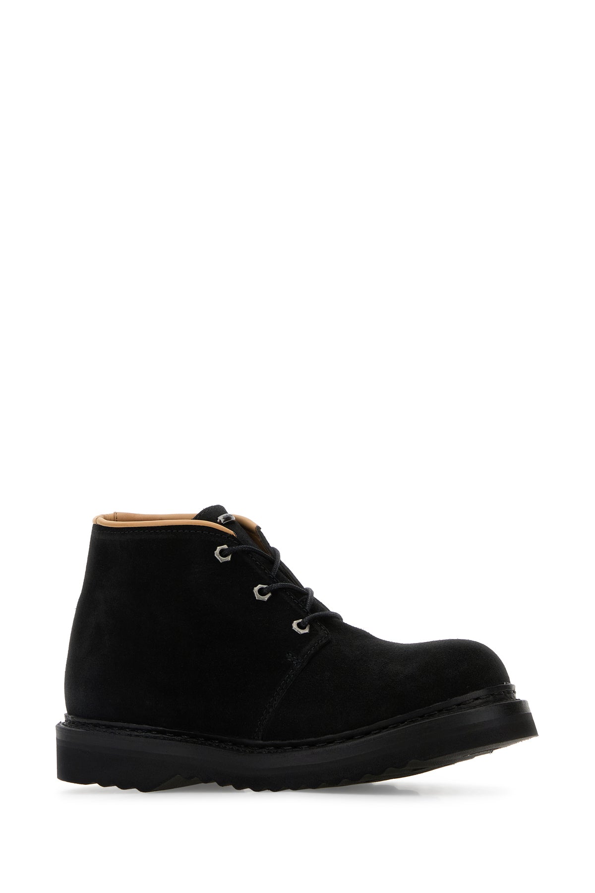 Our Legacy Stivaletti Chukka in pelle scamosciata nera, view 2