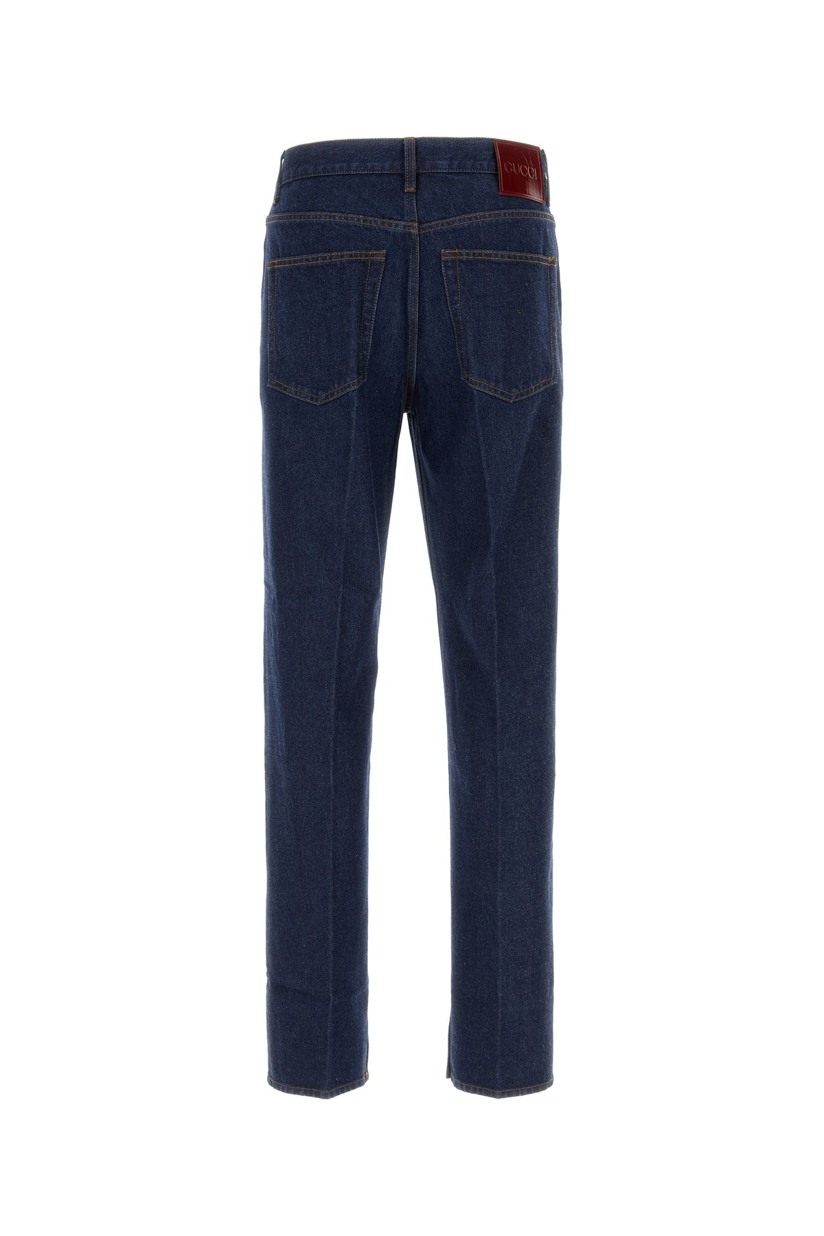 Gucci Jeans in denim blu scuro, view 2