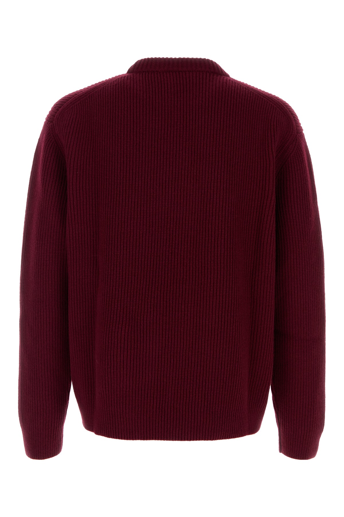 Gucci Maglione in misto lana bordeaux, view 2