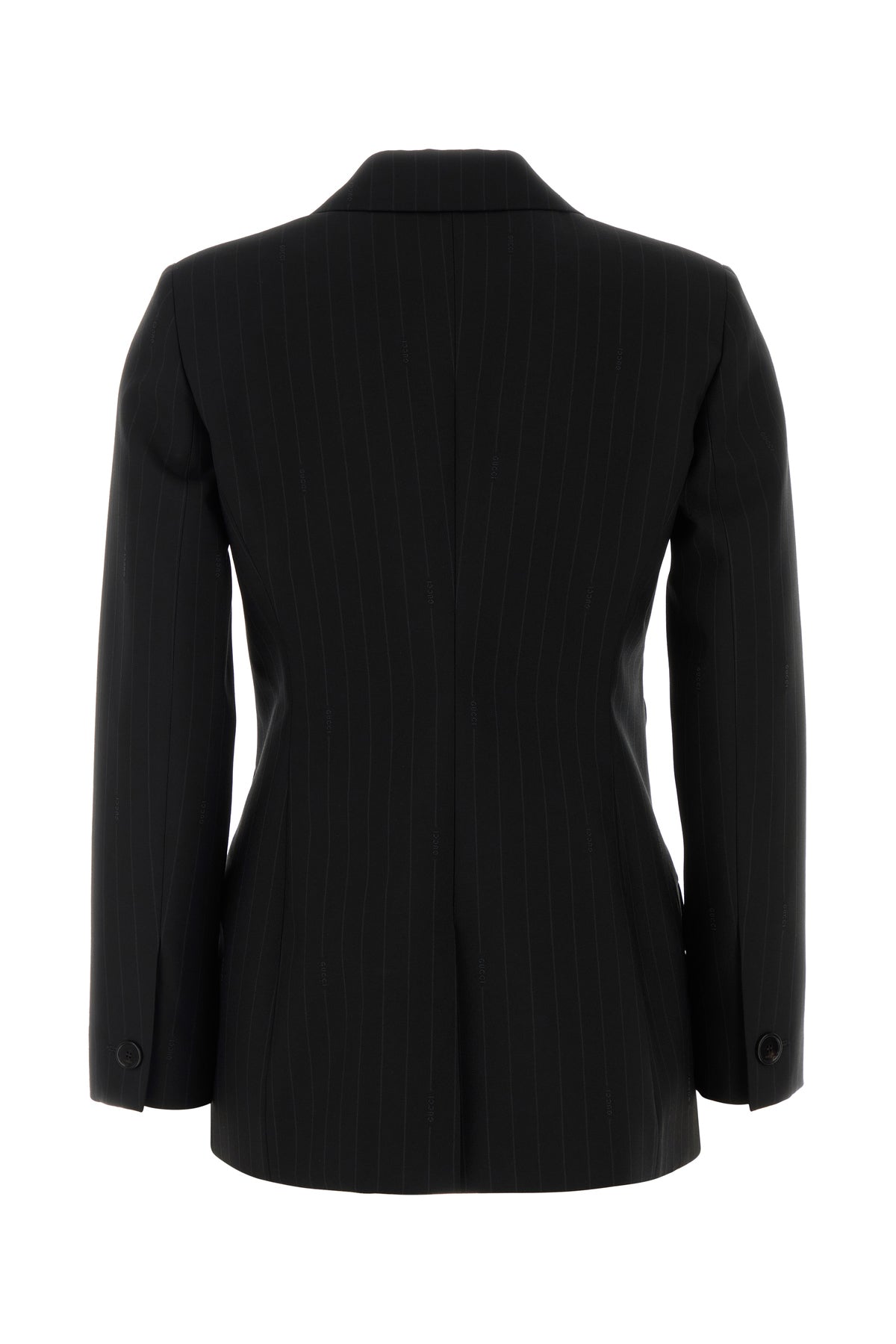 Gucci Giacca in lana ricamata, view 2