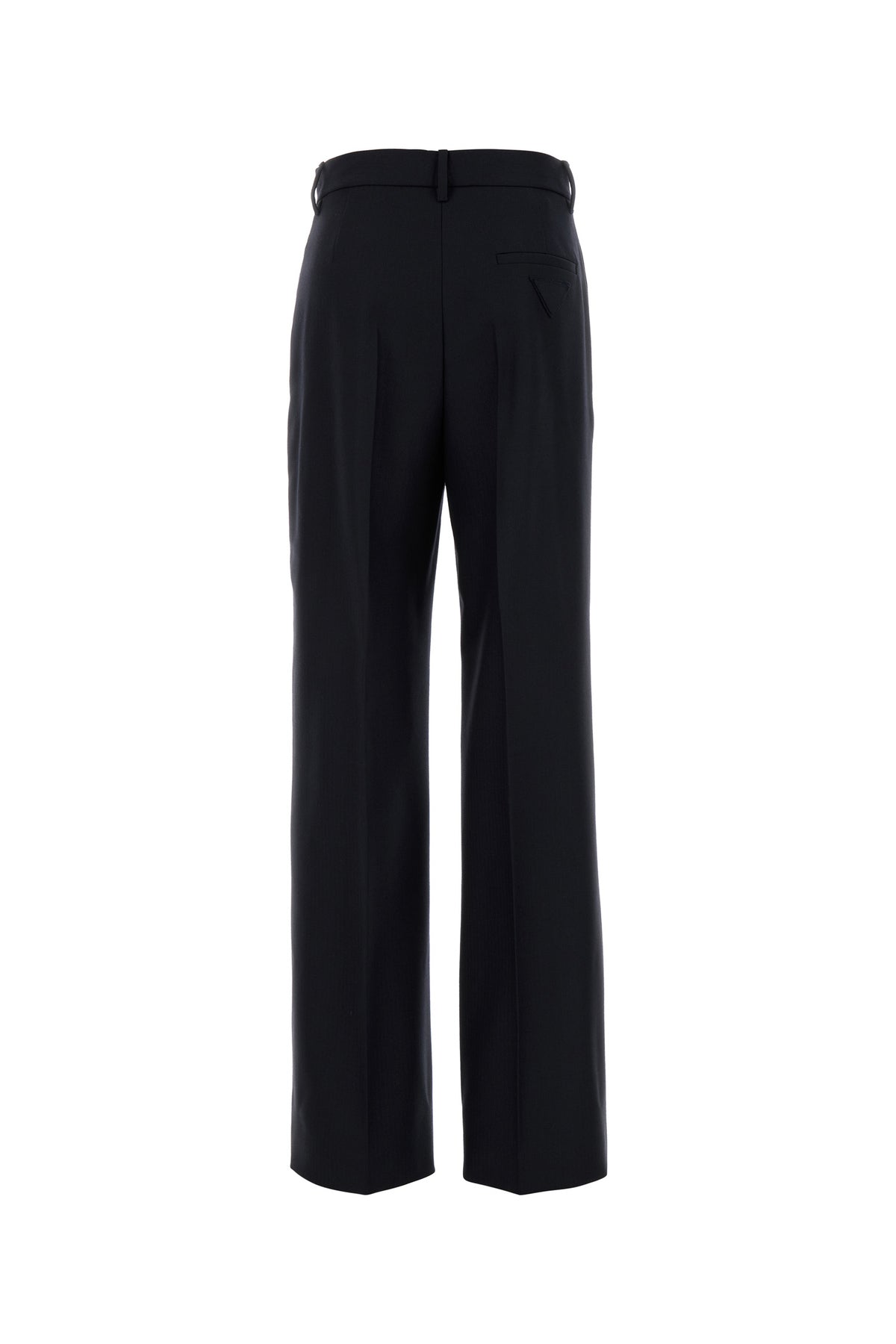 Prada Pantalone in lana blu scuro, view 2