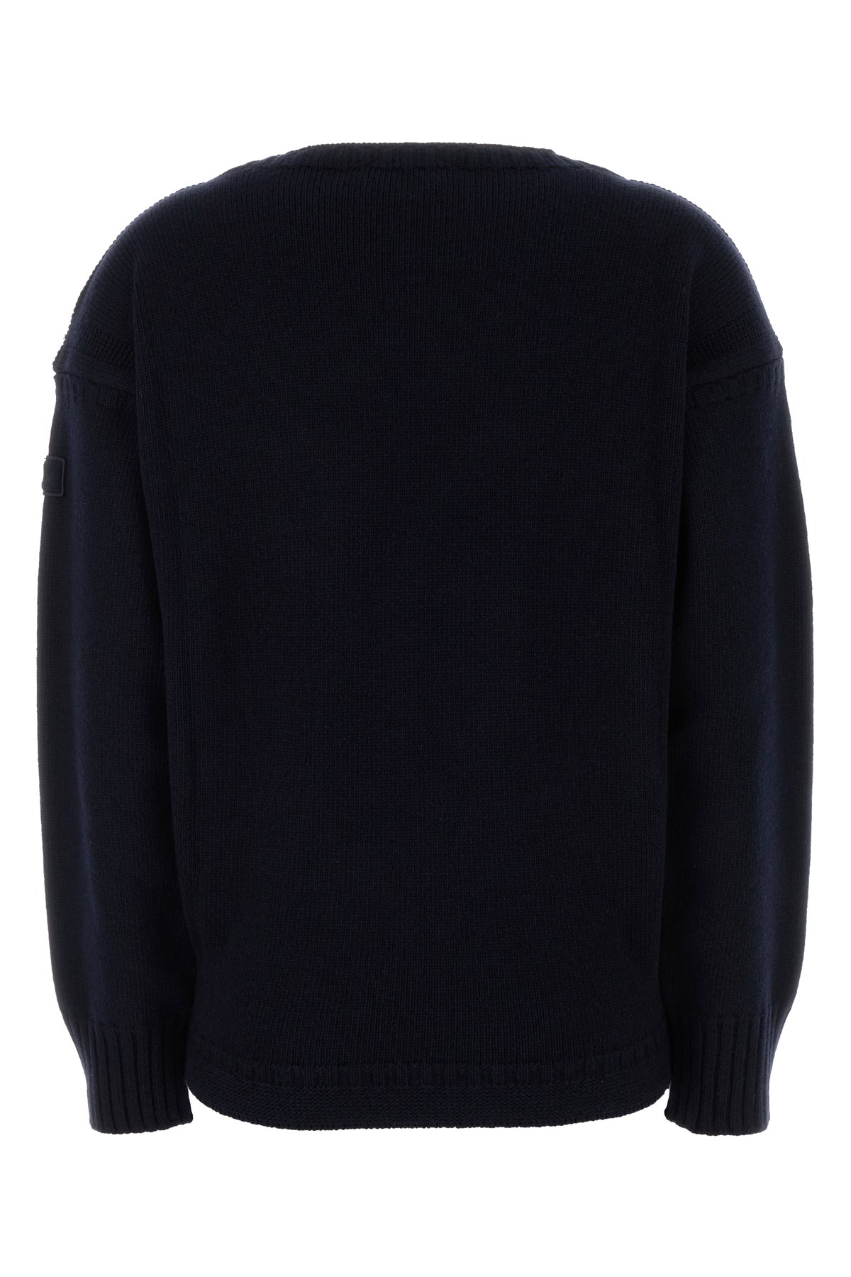 Chloé Maglione in misto lana blu scuro, view 2