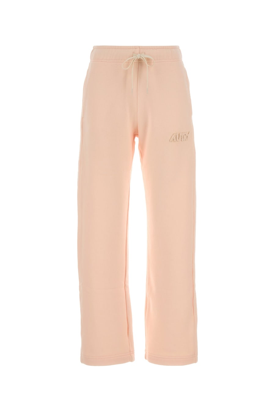 Autry Pantalone jogging in cotone rosa chiaro