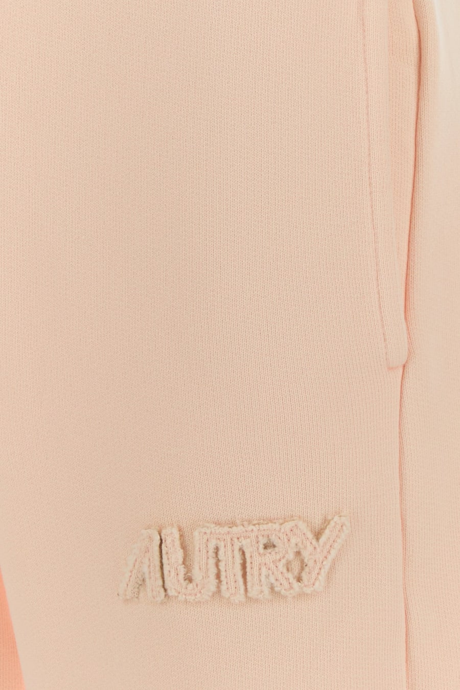 Autry Pantalone jogging in cotone rosa chiaro, view 3