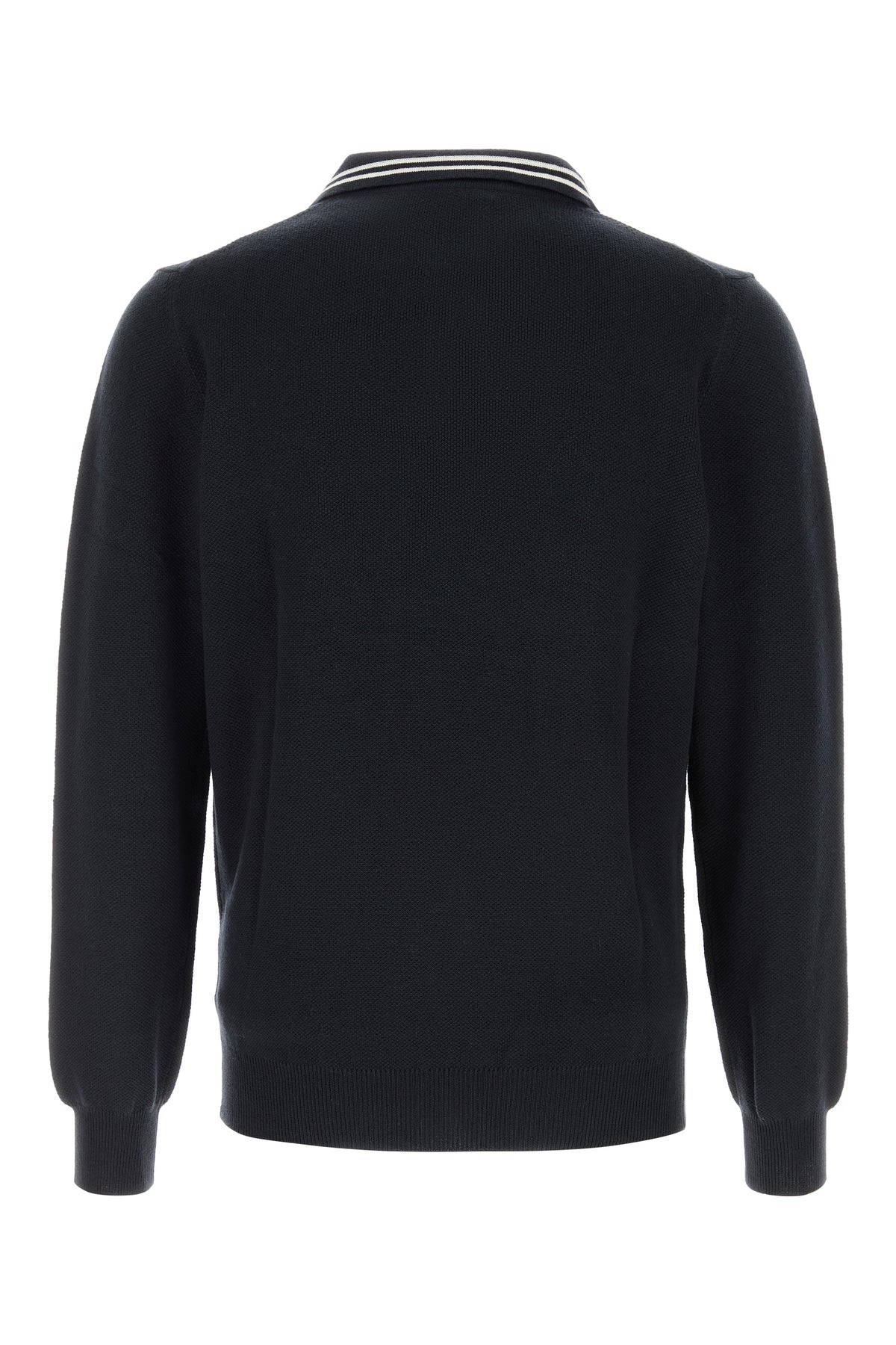 Autry Polo in maglia blu, view 2