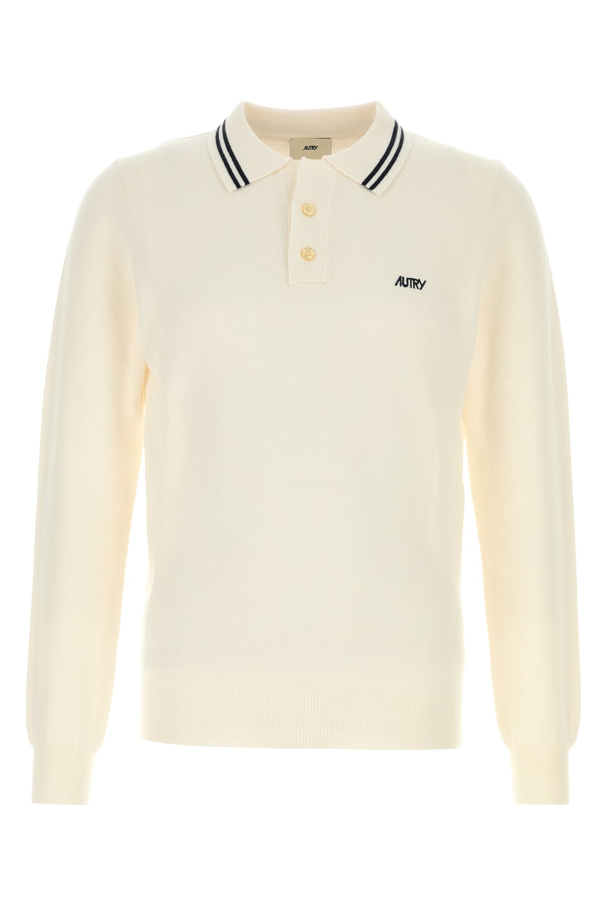 Autry Polo in maglia avorio