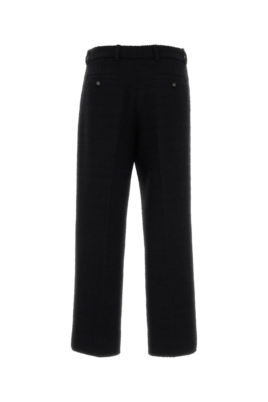 Gucci Pantalone in bouclè nero, view 2