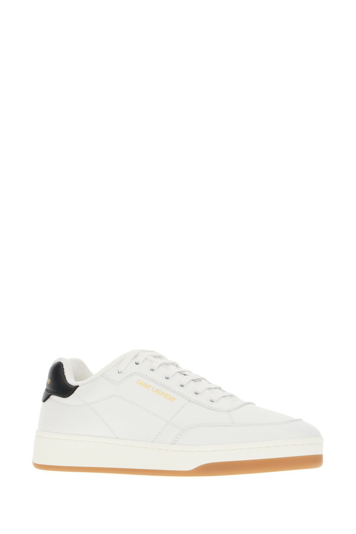 Saint Laurent Sneakers SL/61 in pelle bianca, view 2