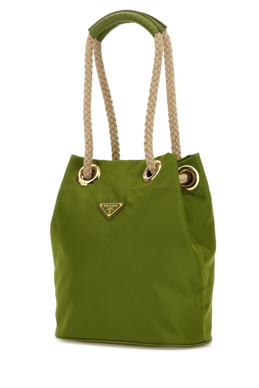 Prada Borsa a secchiello Prada Mariner in Re-Nylon verde