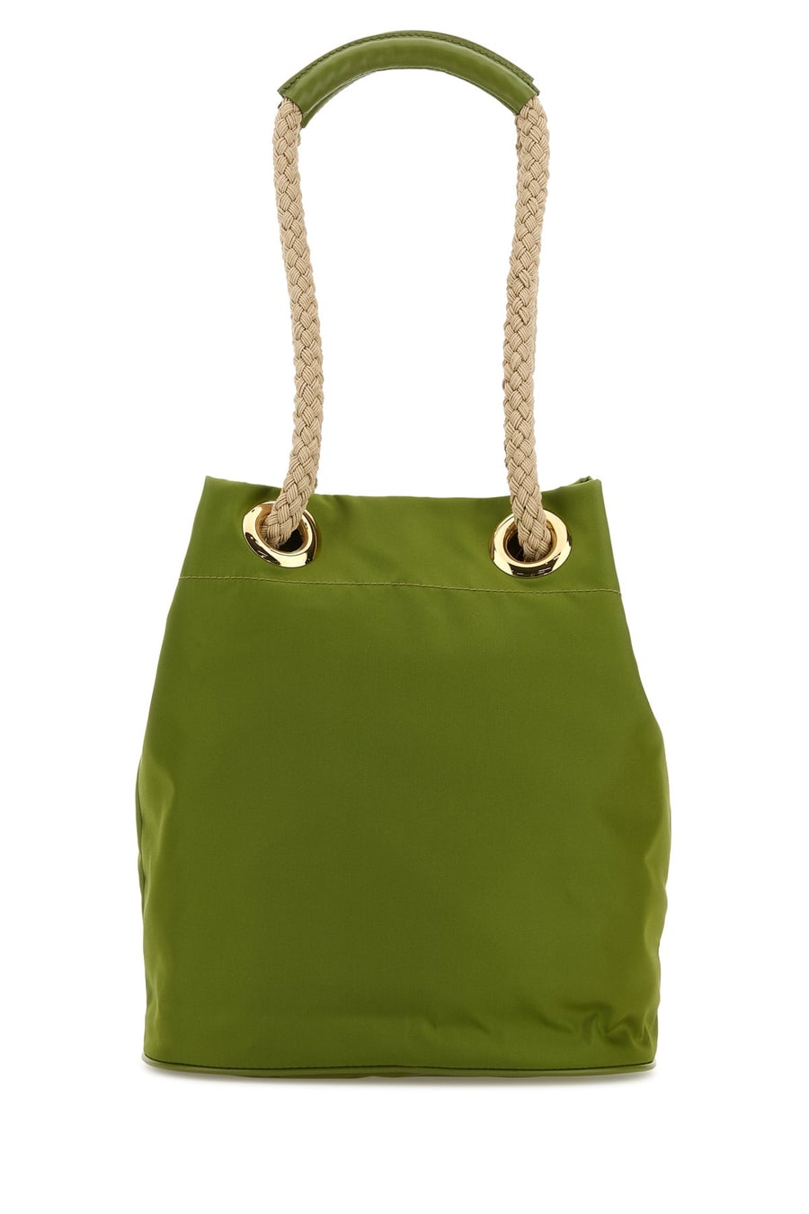 Prada Borsa a secchiello Prada Mariner in Re-Nylon verde, view 3