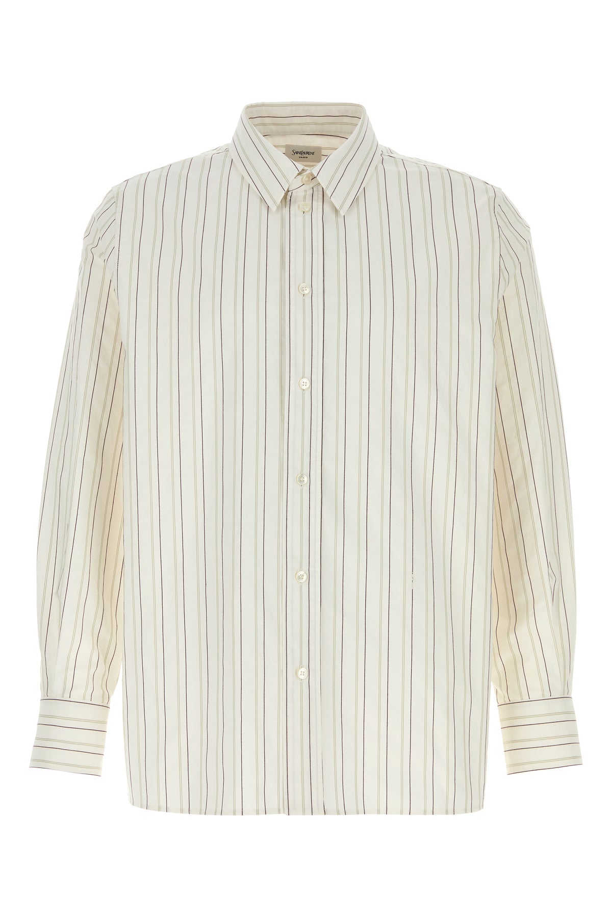 Saint Laurent Camicia in cotone ricamato