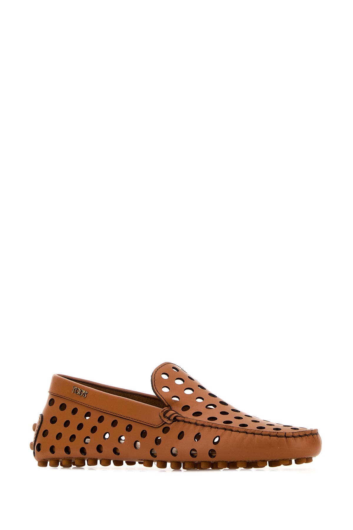 Tod's Mocassini in pelle caramello, view 2