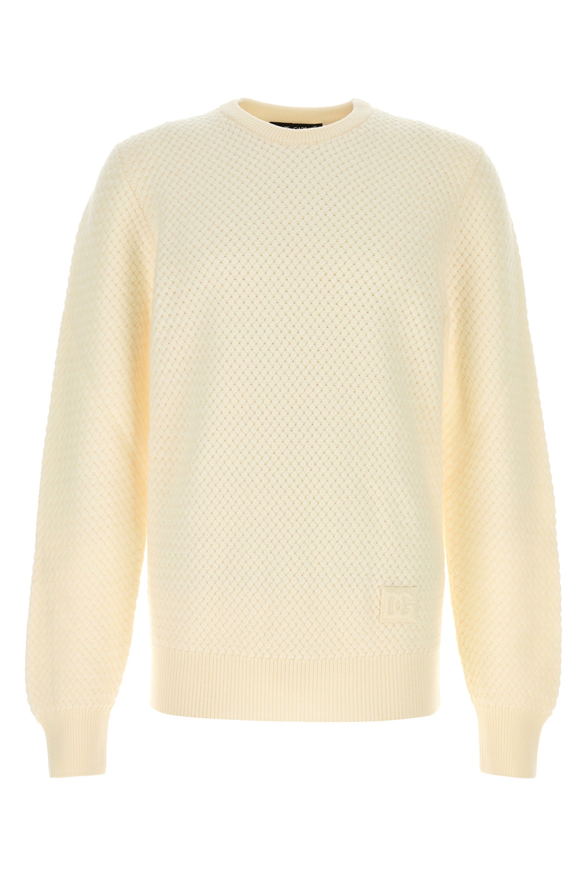Dolce & Gabbana Maglione in lana avorio