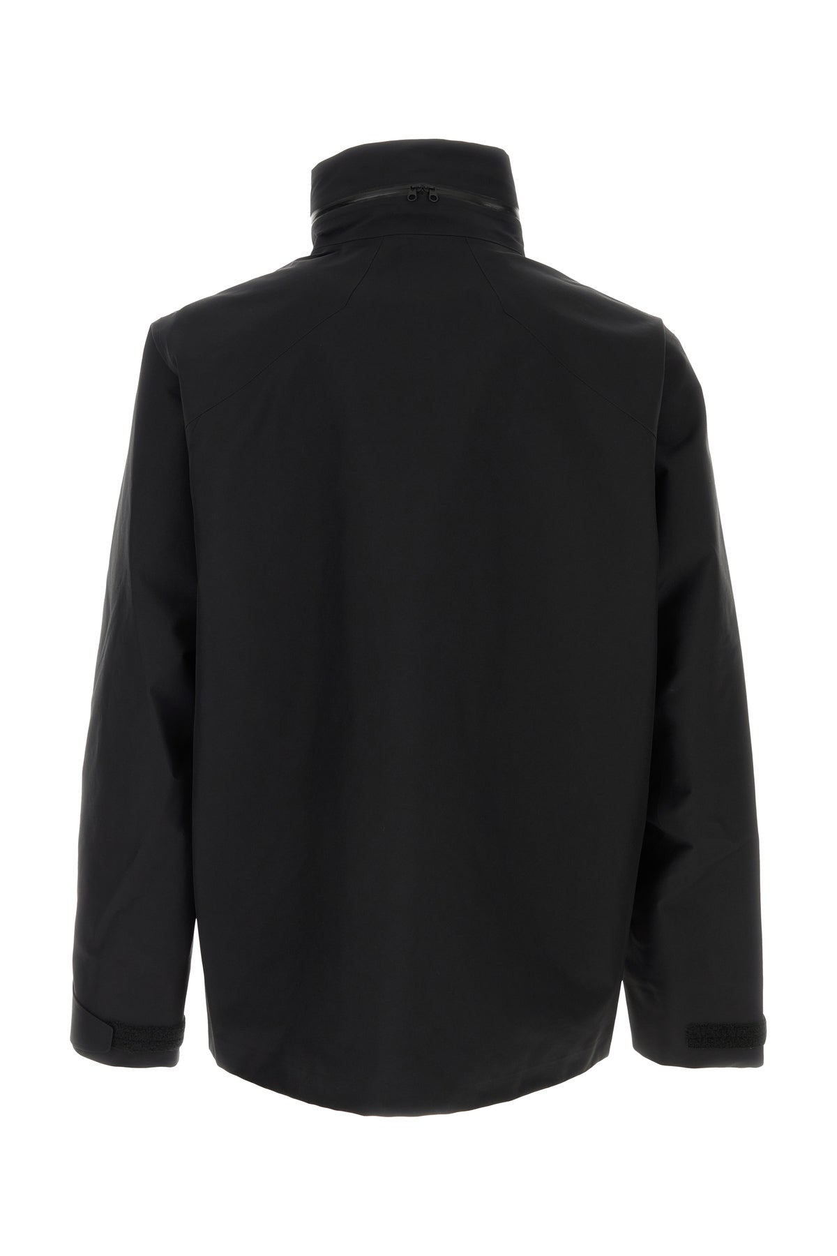 VEILANCE Giacca a vento Field in nylon nero, view 2
