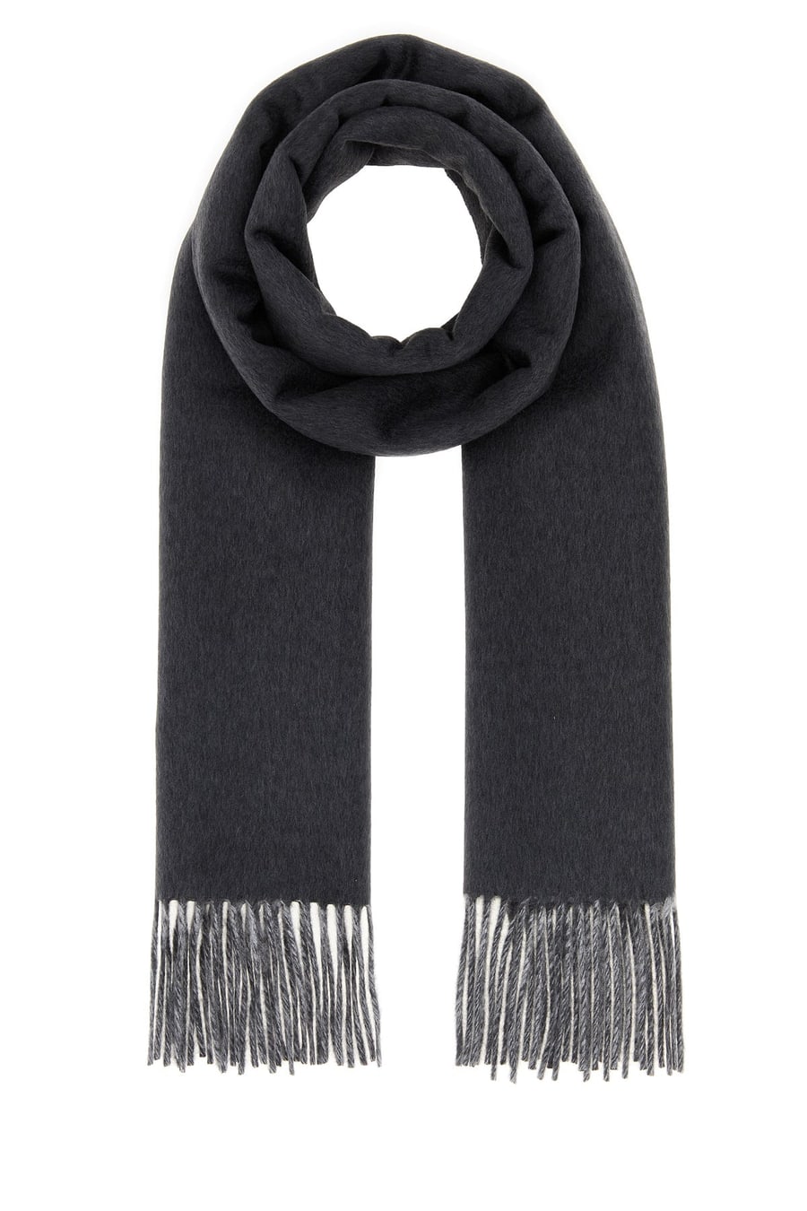 Prada Sciarpa in cashmere antracite