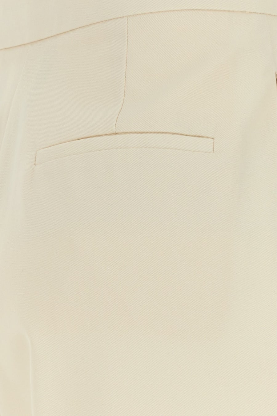Max Mara Pantalone Dede in cotone avorio, view 3