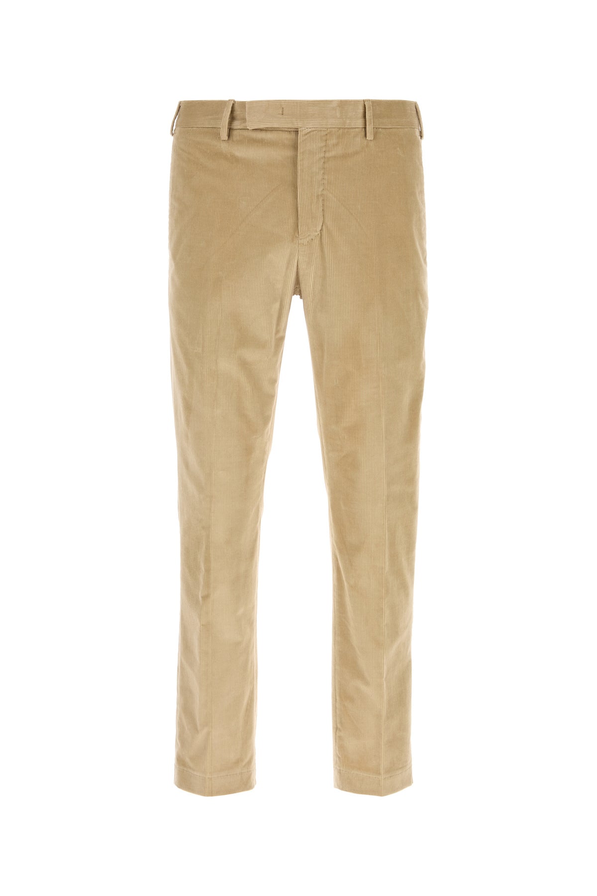 PT Torino Pantalone in velluto a coste stretch beige