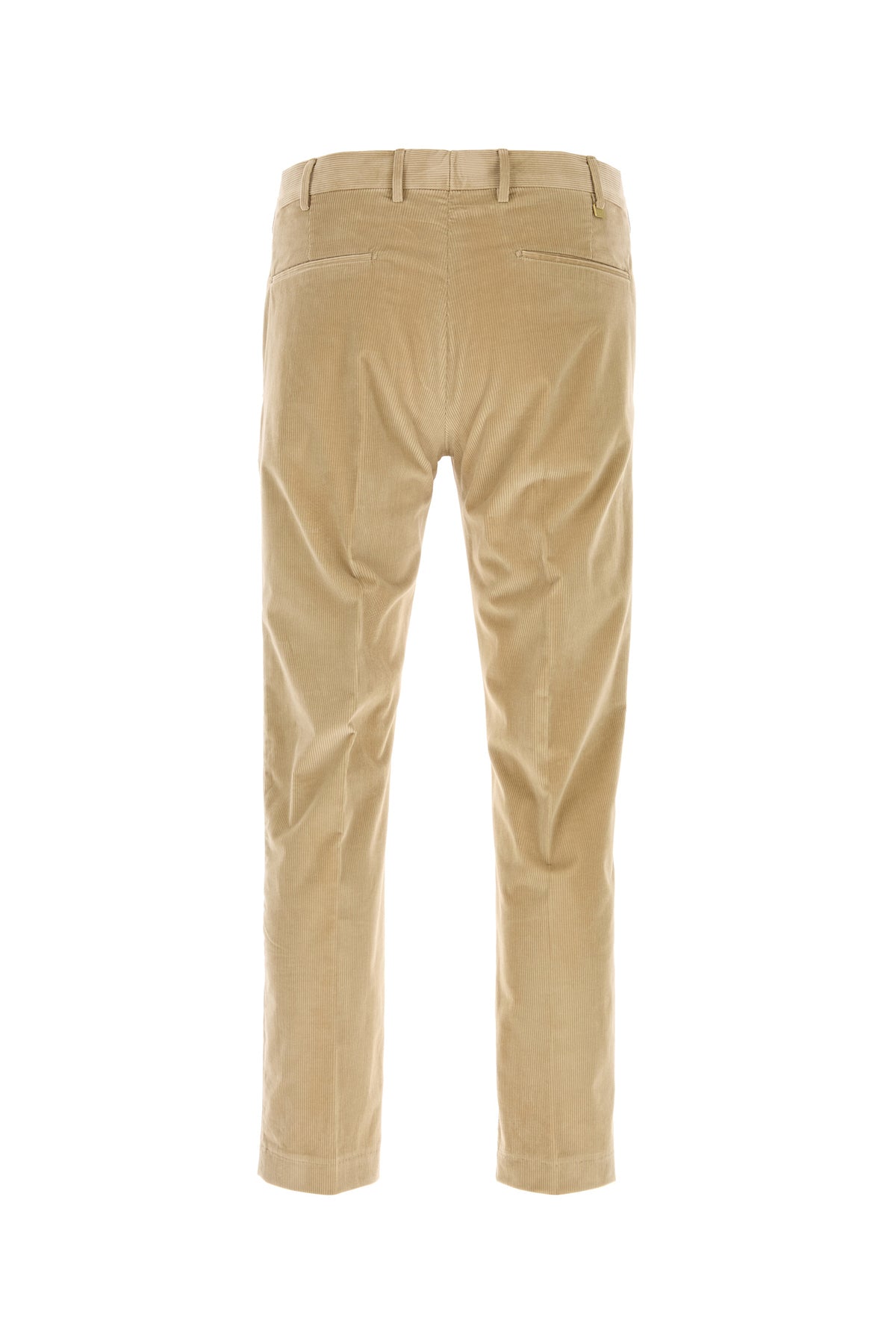 PT Torino Pantalone in velluto a coste stretch beige, view 2