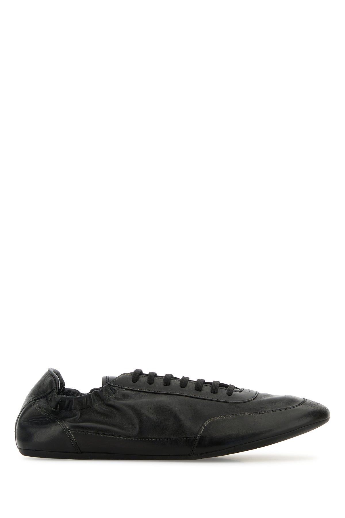 Prada Sneakers Collapse in pelle nera