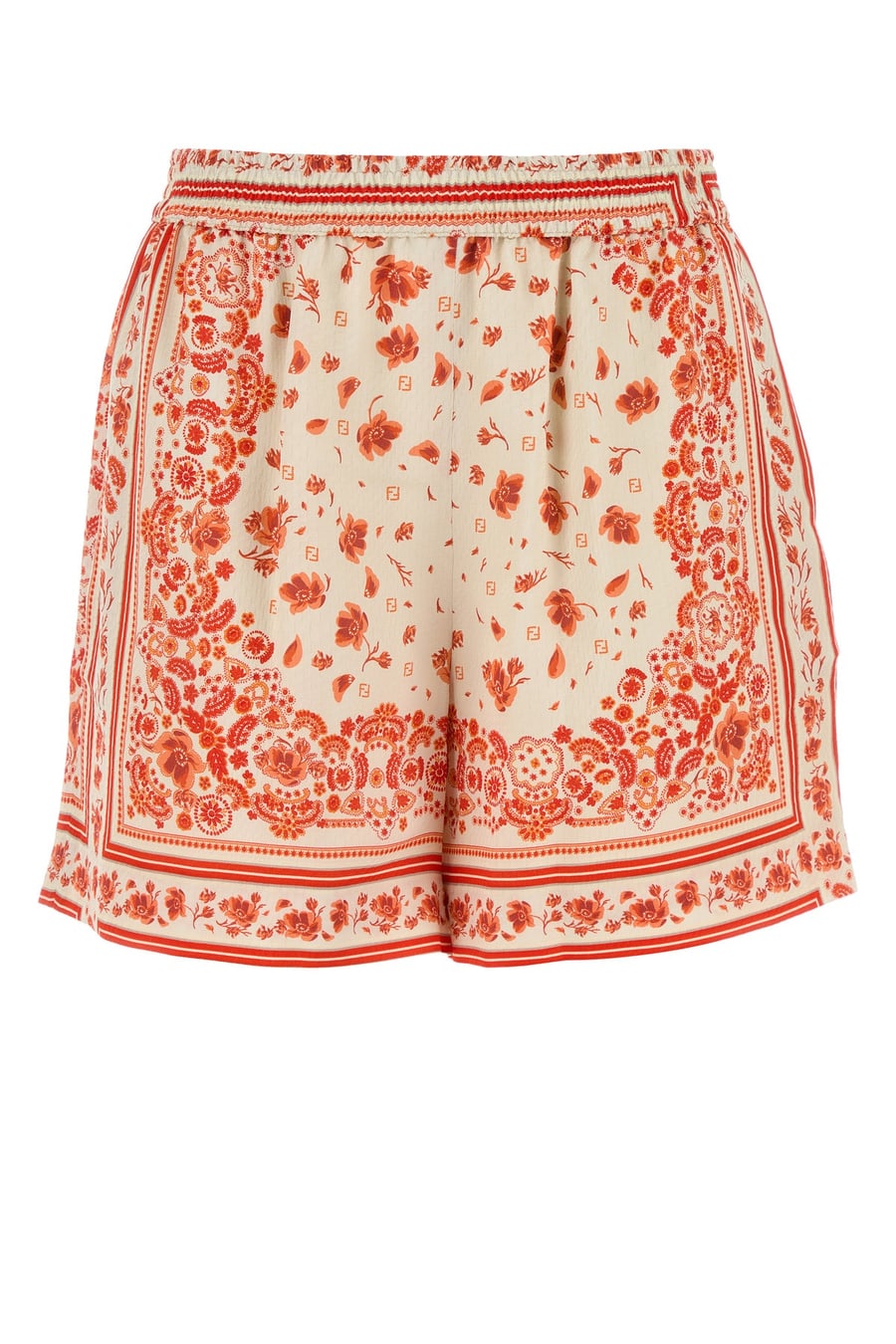 Fendi Shorts in seta stampata