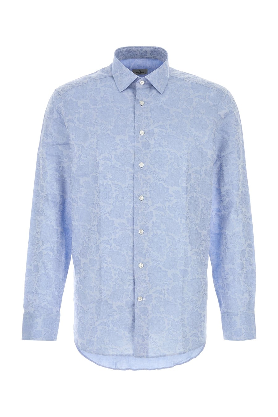 Etro Camicia in jacquard azzurro
