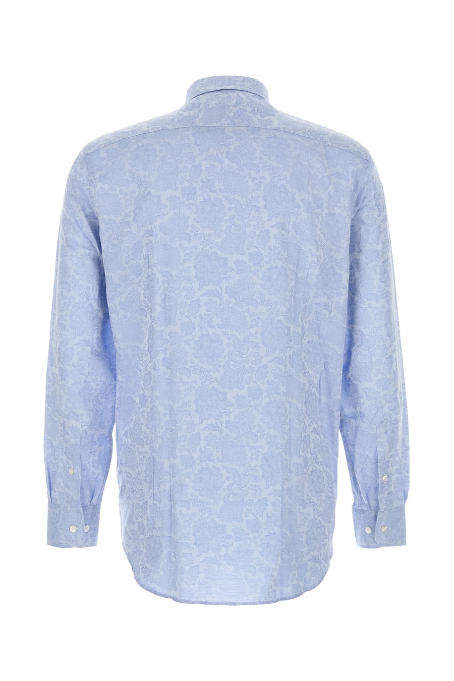 Etro Camicia in jacquard azzurro, view 2