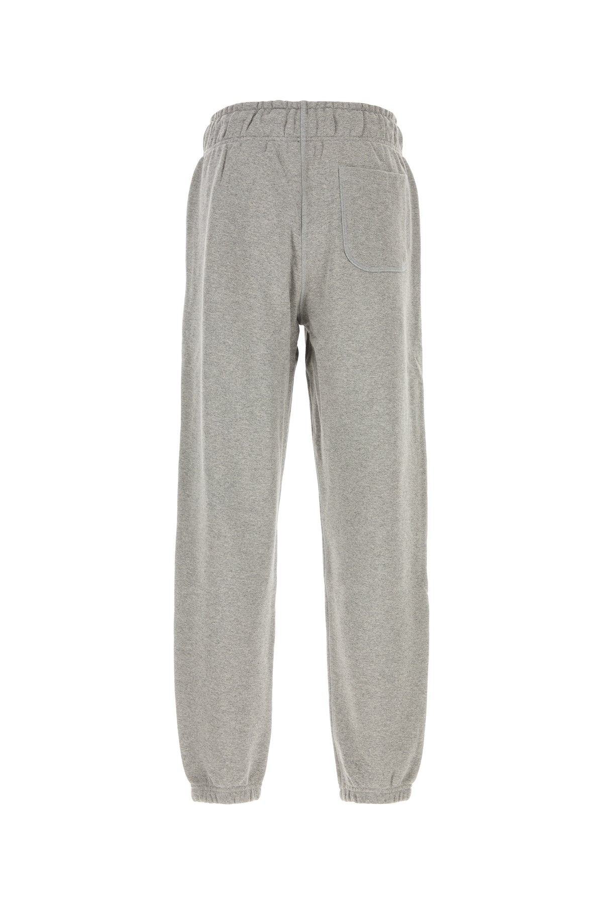 New Balance Pantalone jogging in misto cotone grigio melangé, view 2