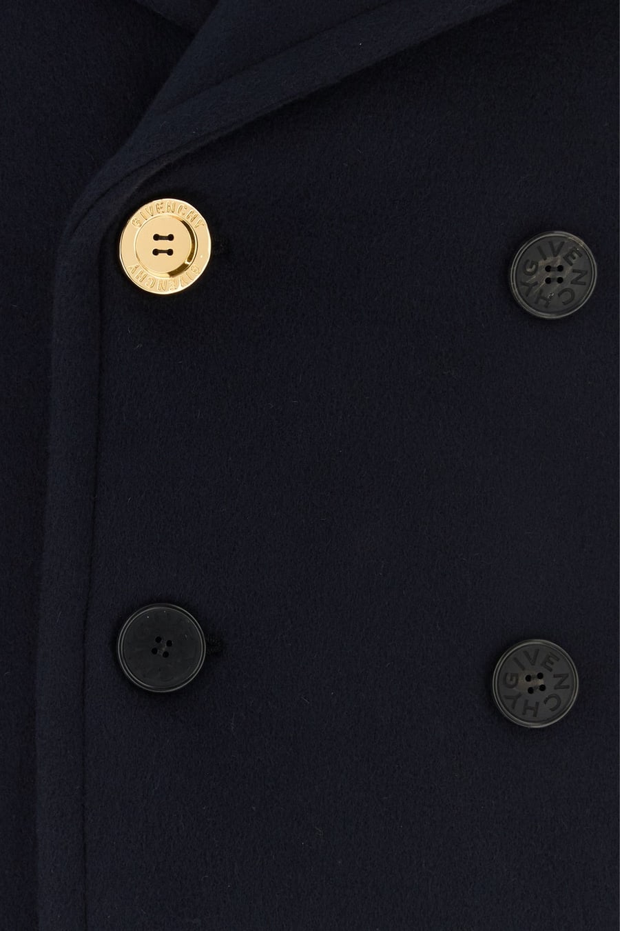 Givenchy Cappotto in lana blu notte, view 5