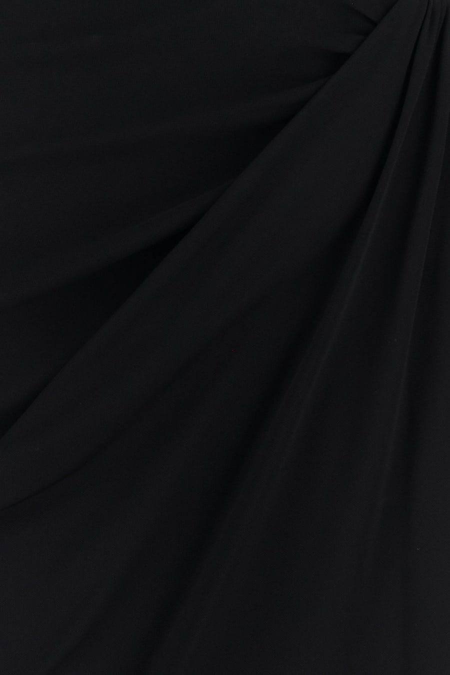 Versace Gonna in viscosa stretch nera, view 5