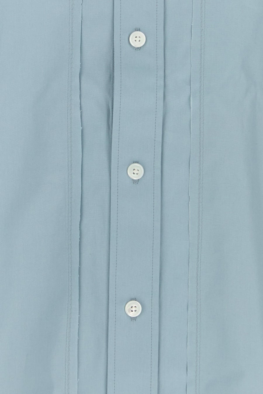 AMI Camicia in popeline azzurro, view 3