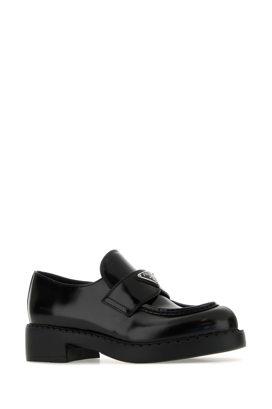 Prada Mocassini in pelle nera, view 2