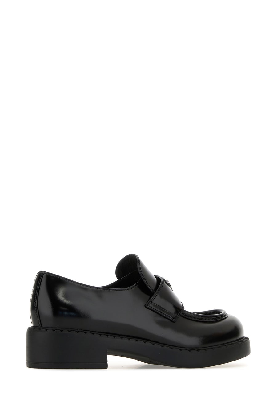 Prada Mocassini in pelle nera, view 3