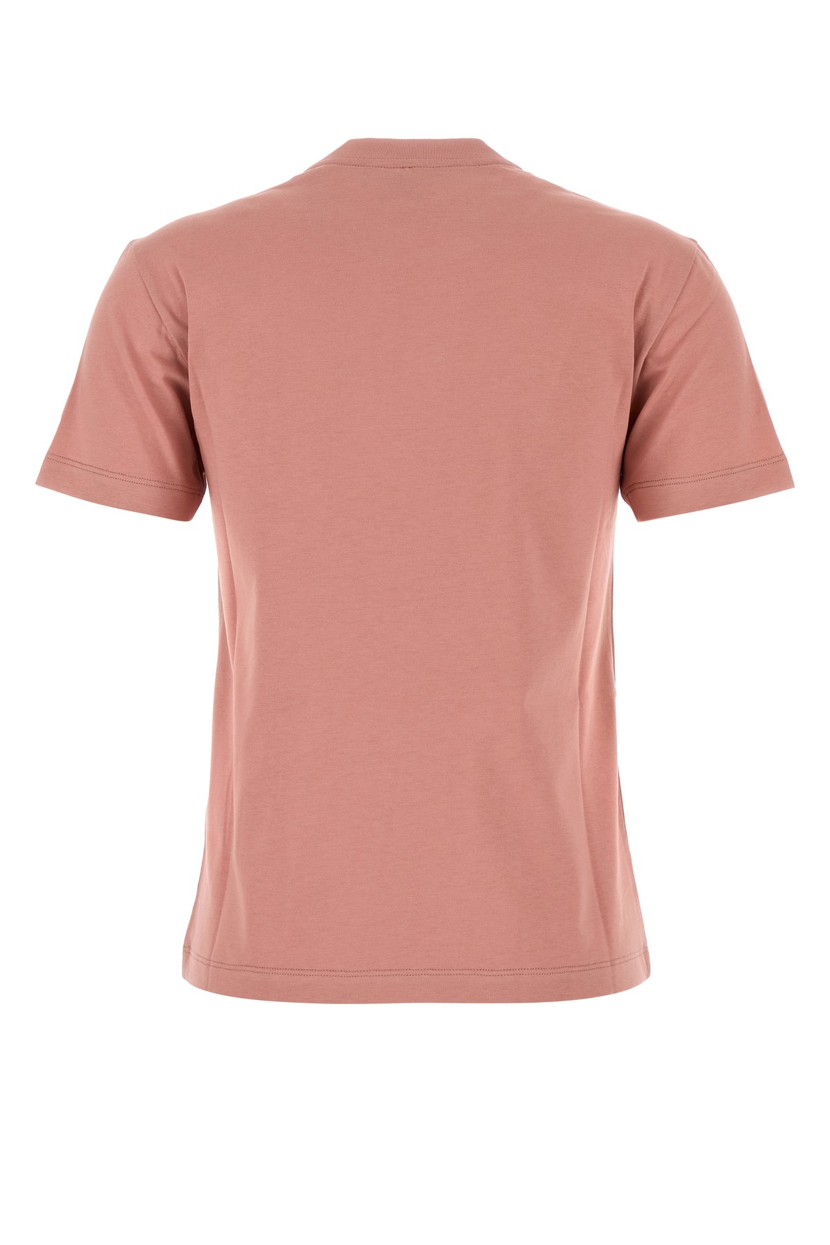 Fendi T-shirt in cotone rosa scuro, view 2