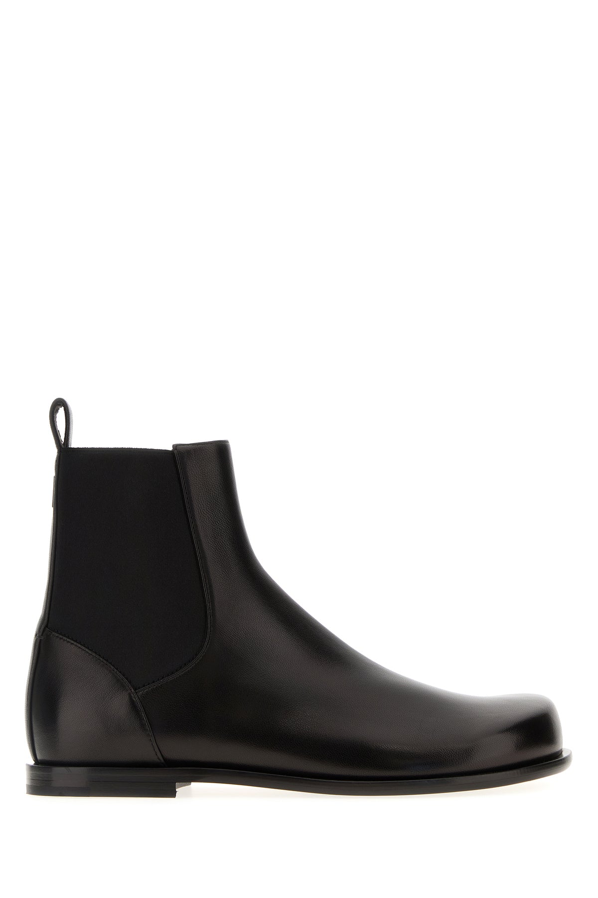 Fendi Stivaletti Squared FF in nappa nera