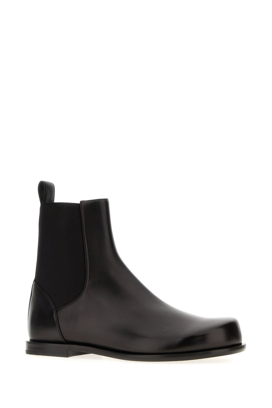 Fendi Stivaletti Squared FF in nappa nera, view 2