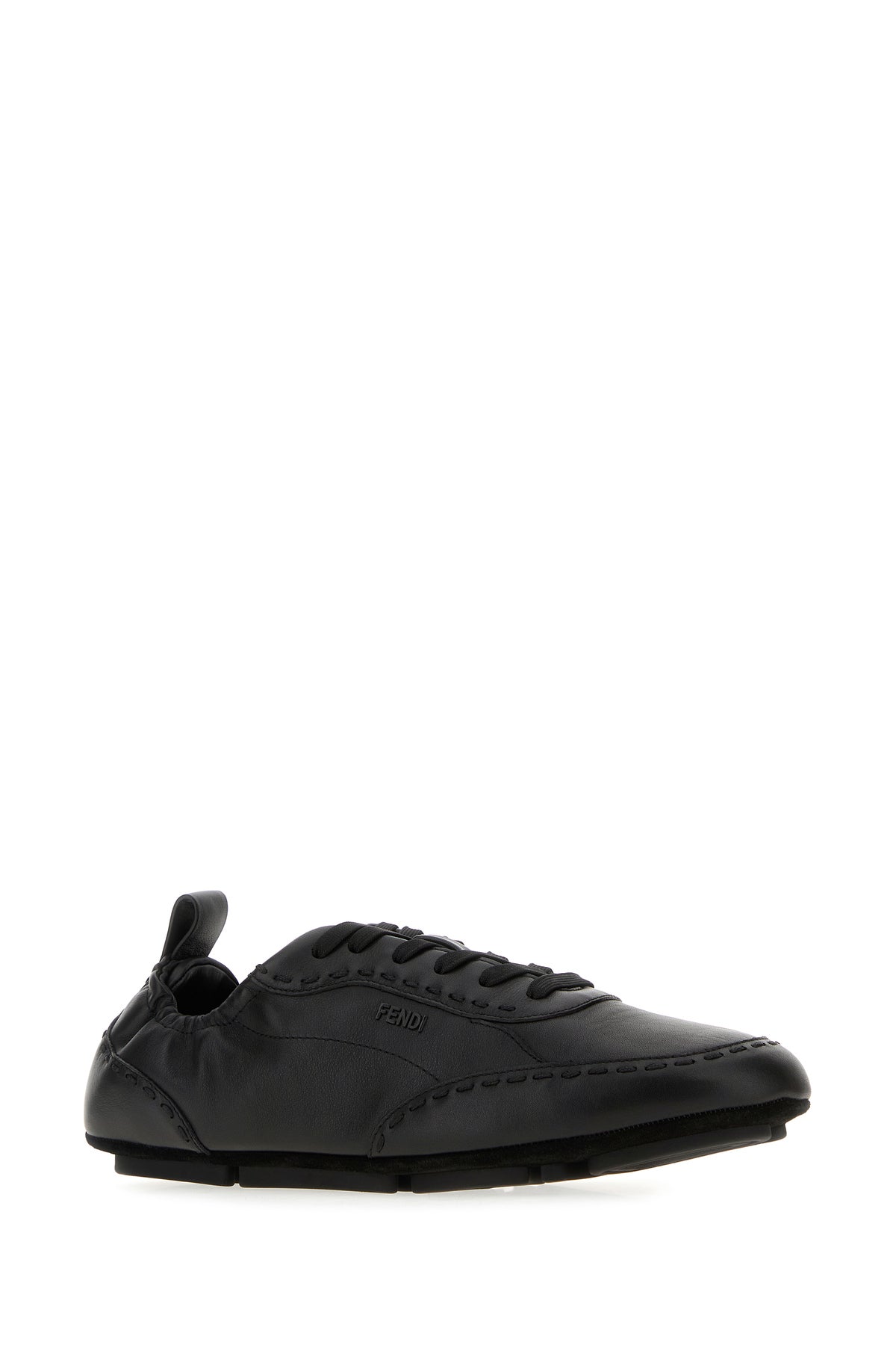 Fendi Sneakers Fendi Fit in pelle nera, view 2