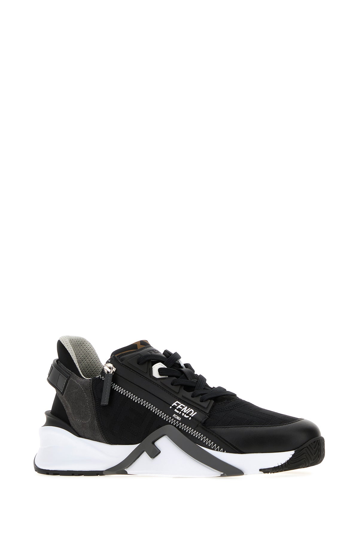 Fendi Sneakers Fendi Flow in jacquard nero