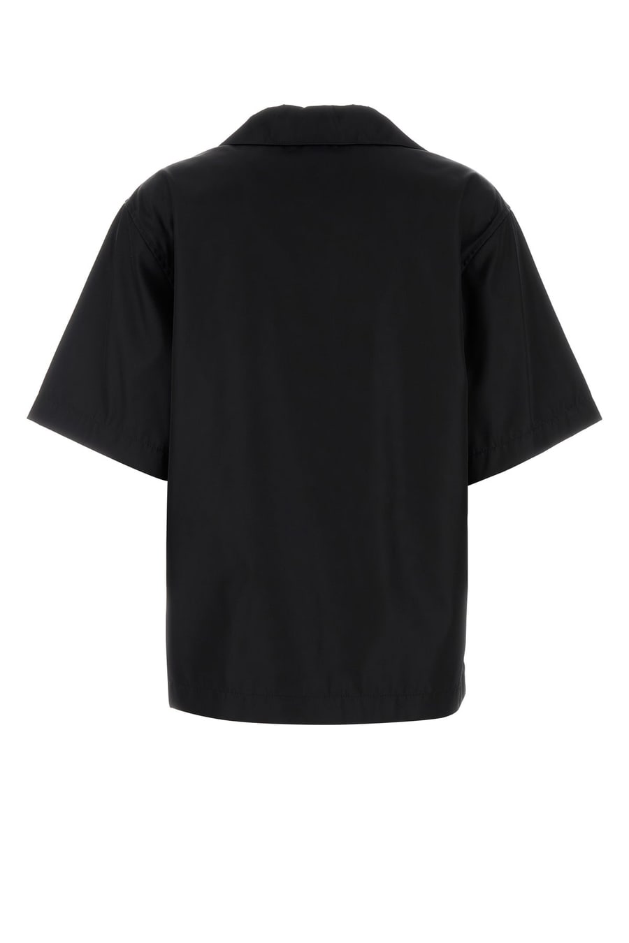 Prada Camicia in gabardine nero, view 2