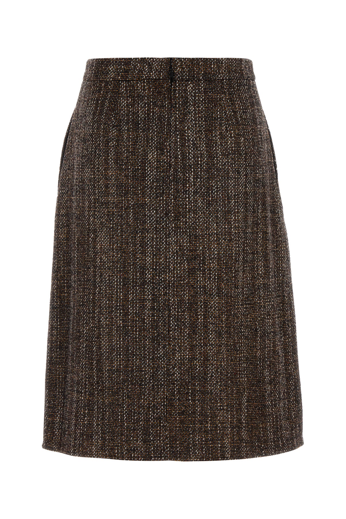 Fendi Gonna in tweed multicolor, view 2