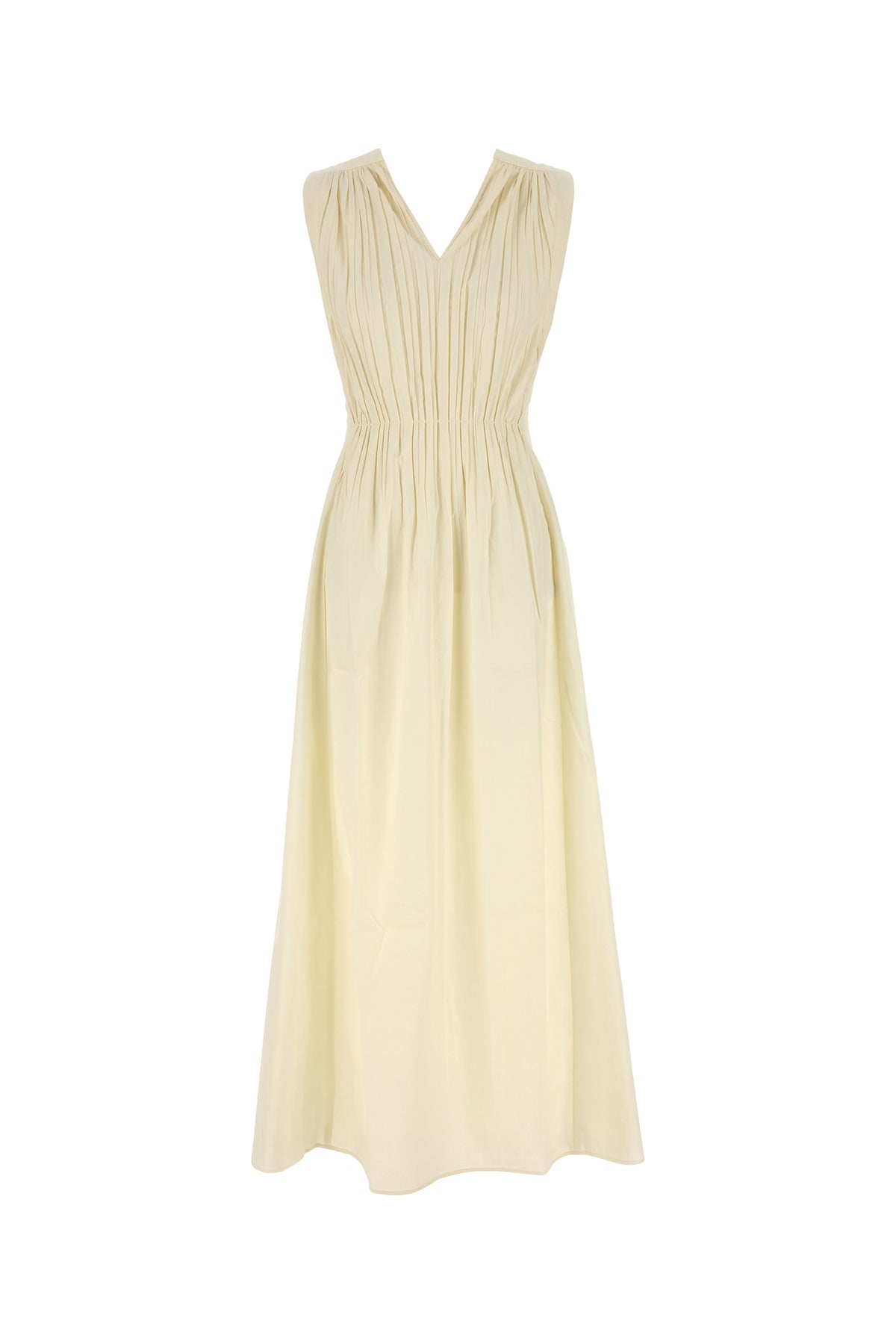 AMOTEA Abito Antea in cotone crema