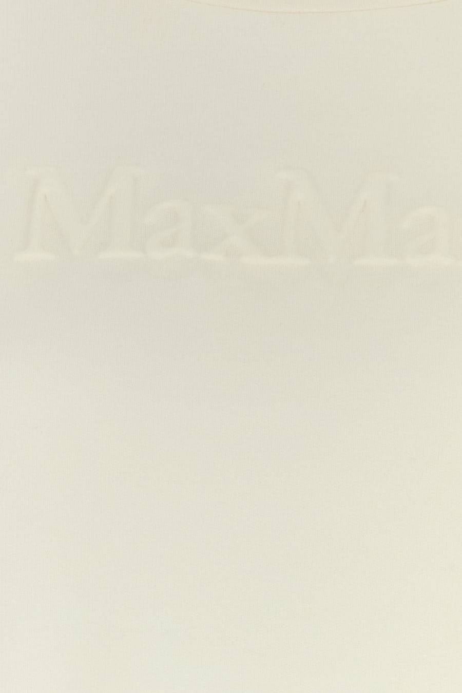 Max Mara Felpa Berma in misto seta avorio, view 3