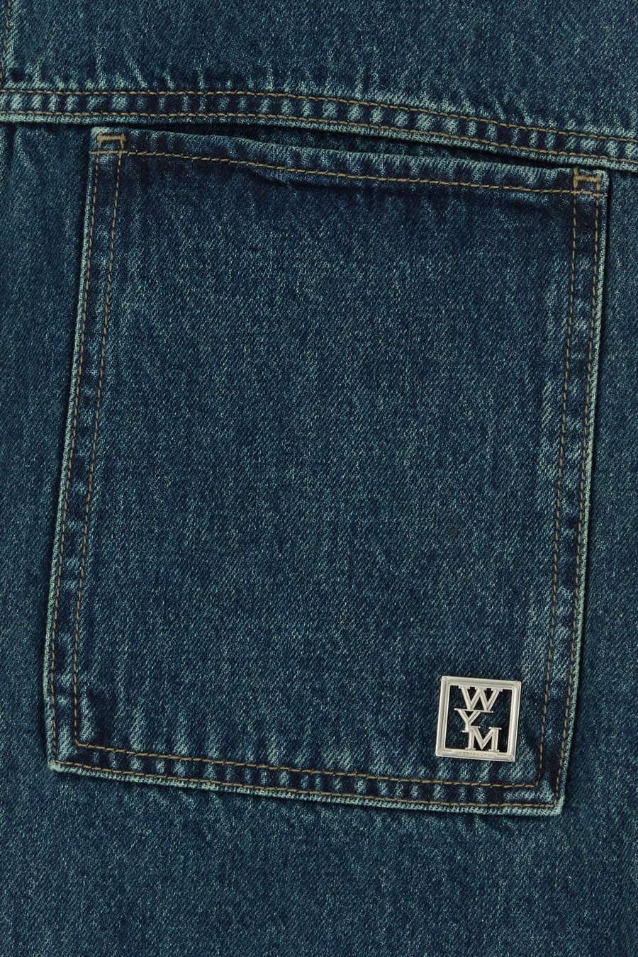 WOOYOUNGMI Camicia in denim, view 3