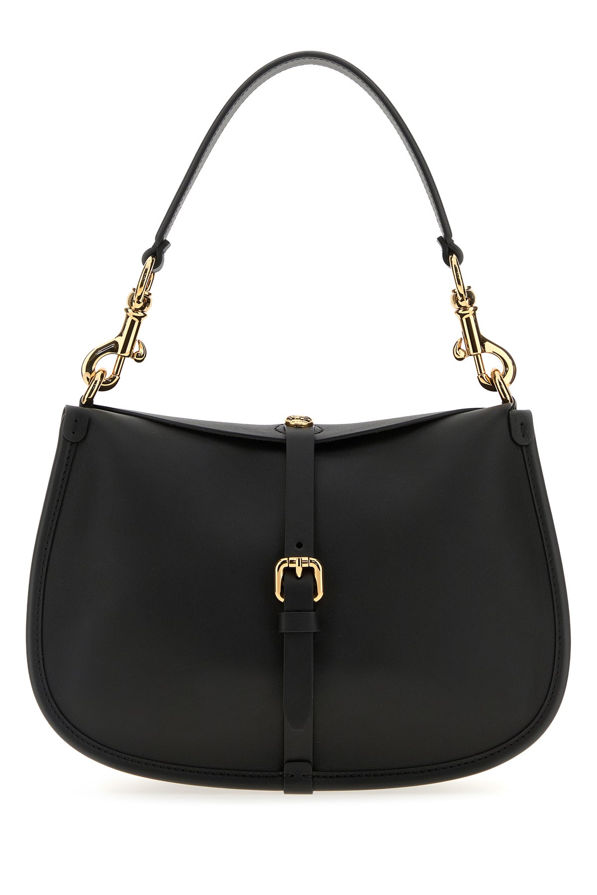 Etro Borsa a spalla Pony media in pelle nera