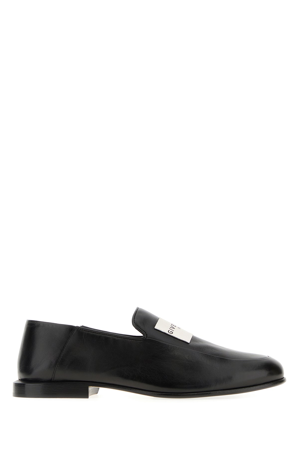 Givenchy Mocassini Label in pelle nera