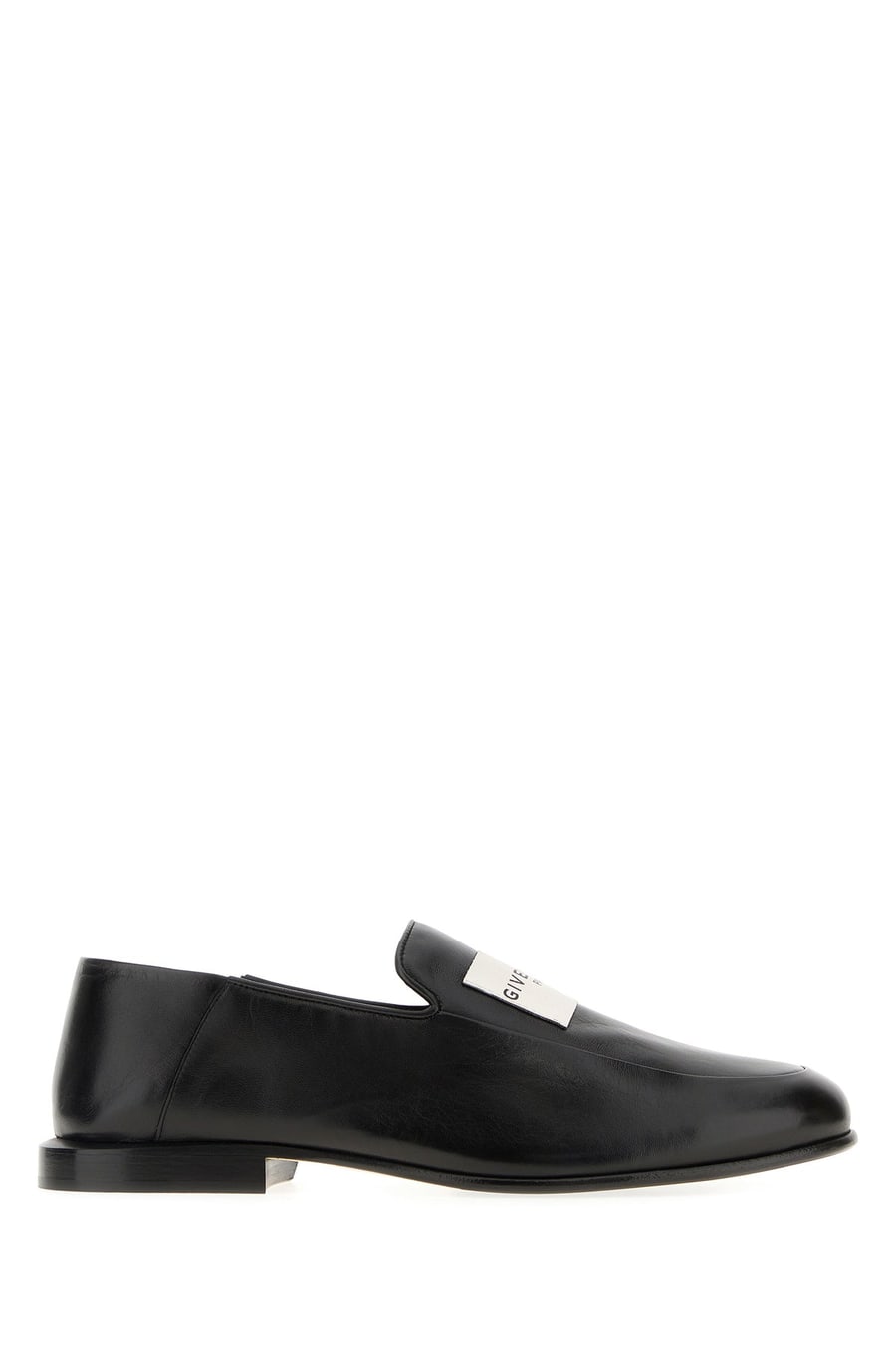 Givenchy Mocassini Label in pelle nera