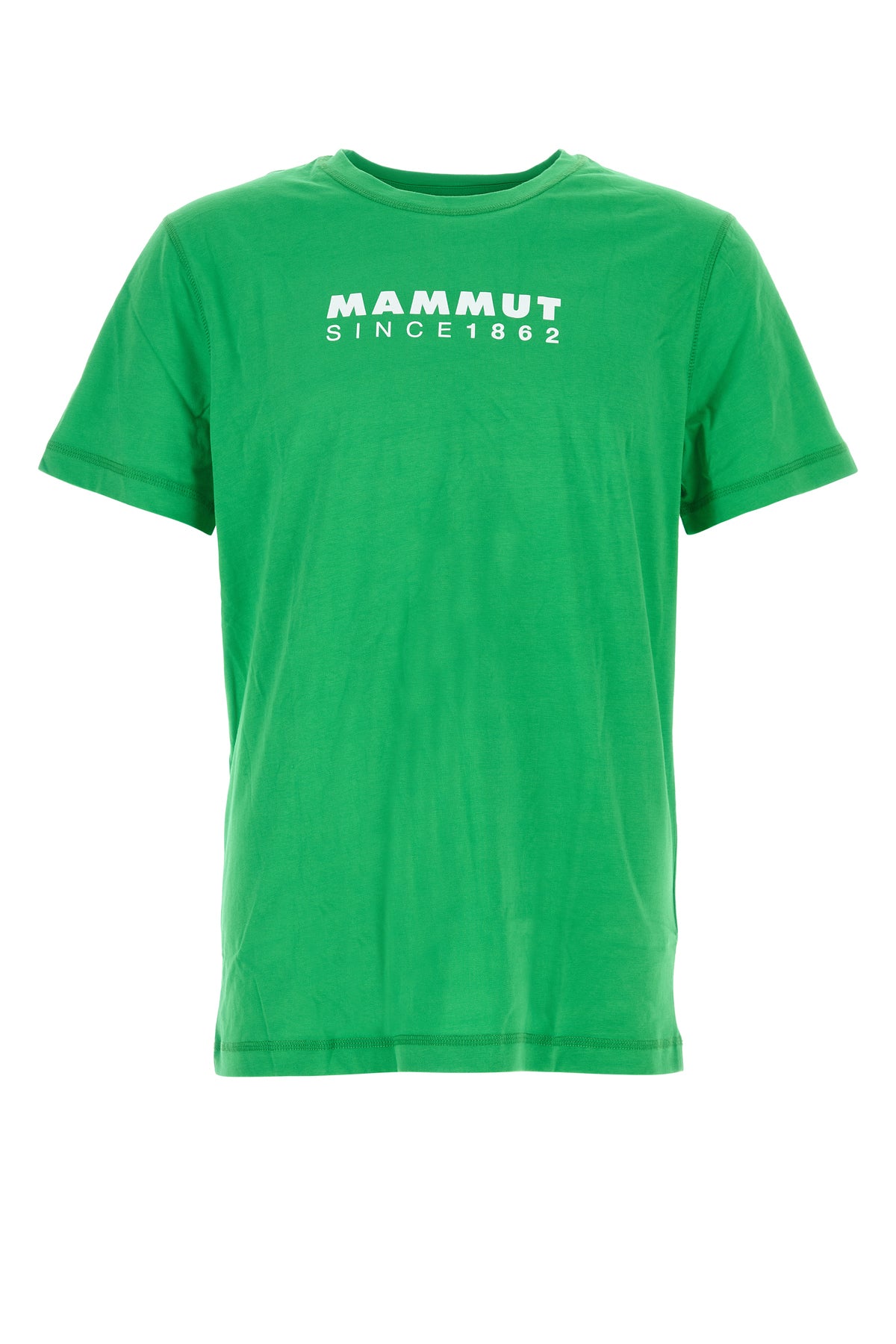 MAMMUT SWISS1862 T-shirt in cotone verde prato