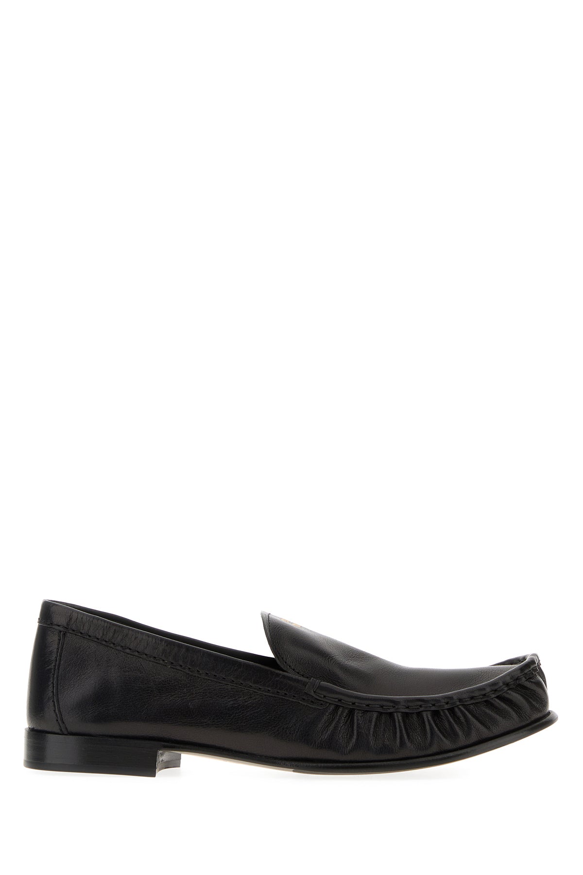 Miu Miu Mocassini in pelle nera