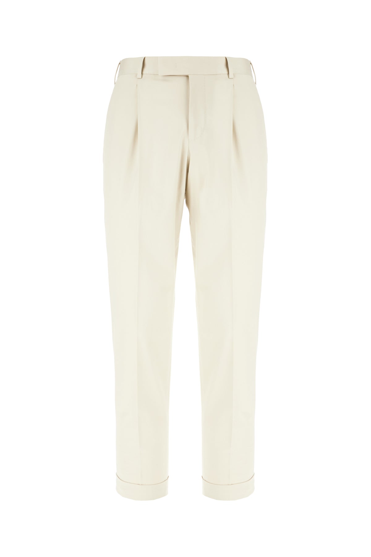 PT Torino Pantalone in cotone stretch sabbia