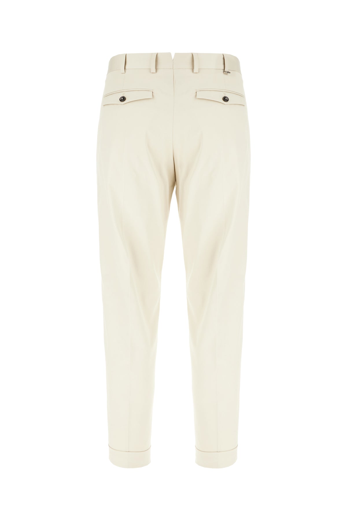 PT Torino Pantalone in cotone stretch sabbia, view 2
