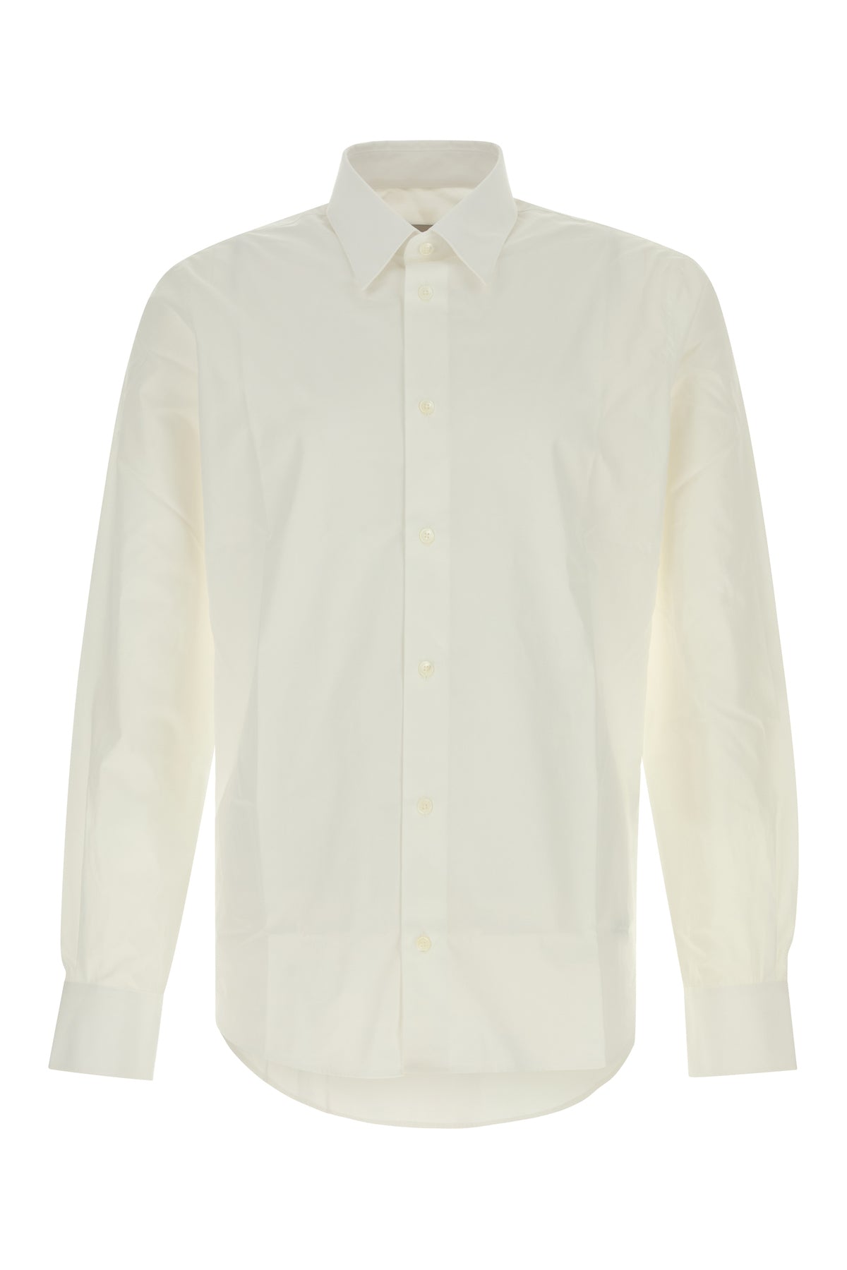 AMI Camicia in popeline bianco